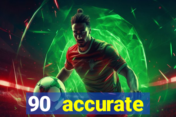 90 accurate football predictions